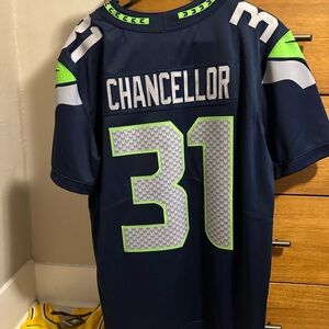 Seattle Seahawks Cam Chancellor Jersey Nike Limited SZ Large